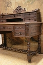 Hunt style Desk in Oak, France 19th century