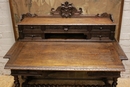 Hunt style Desk in Oak, France 19th century