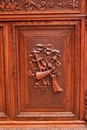 Hunt style Cabinet in Oak, France 19th century