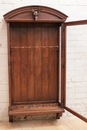 Hunt style Gun cabinet in Oak, France 19th century