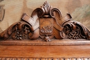 Hunt style Desk in Oak, France 19th century