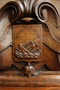 Hunt style Desk in Oak, France 19th century