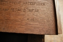 Hunt style Desk in Oak, France 19th century