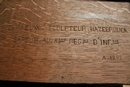 Hunt style Desk in Oak, France 19th century