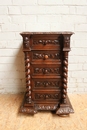 Hunt style Nightstands in Oak, France 19th century