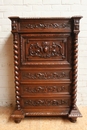 Hunt style Desk in Oak, France 19th century