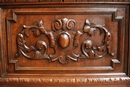 Hunt style Desk in Oak, France 19th century