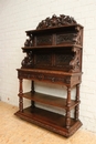 Hunt style Server in Oak, France 19th century
