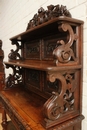 Hunt style Server in Oak, France 19th century