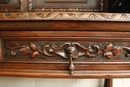 Hunt style Server in Oak, France 19th century