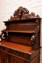 Hunt style Cabinet in Oak, France 19th century