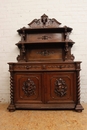 Hunt style Sideboard in Oak, France 19th century