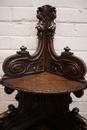 Hunt style Corner cabinet in Oak, France 19th century