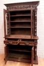 Hunt style Cabinet in Oak, France 19th century