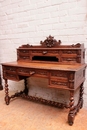 Hunt style Desk in Oak, France 19th century