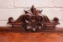 Hunt style Desk in Oak, France 19th century