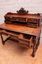 Hunt style Desk in Oak, France 19th century