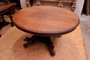 Hunt style Table in Oak, France 19th century