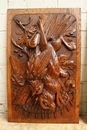 Hunt style Wall panels in Oak, France 19th century