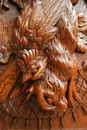 Hunt style Wall panels in Oak, France 19th century