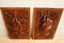 Hunt style Wall panels in Oak, France 19th century