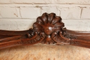 Louis XV style console in Oak, France 19th century