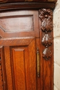 Louis XVI corner Cabinet in Oak, France 19th century