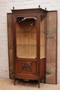 Louis XVI style Display cabinet in Oak, France 1900