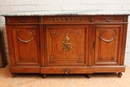 Louis XVI style Sideboard in Oak, Belgium 1900