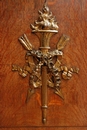 Louis XVI style Sideboard in Oak, Belgium 1900