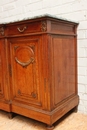 Louis XVI style Sideboard in Oak, Belgium 1900