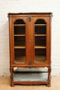 Regency style Display cabinet in Oak, France 19th century