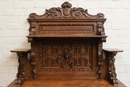 Renaissance style Cabinet in Oak, France 19th century