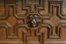 Renaissance style Cabinet in Oak, France 19th century