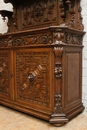 Renaissance style Cabinet in Oak, France 19th century