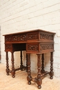 Renaissance style Desk in Oak, France 19th century