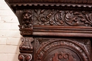 Renaissance style Armoire in Oak, France 19th century