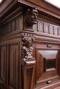 Renaissance style Cabinet in Oak, Belgium 19th century