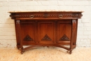 Renaissance style Console in Oak, France 19th century