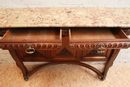 Renaissance style Console in Oak, France 19th century