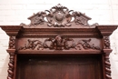 Hunt style Bookcase in Oak, France 19th century