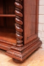 Hunt style Bookcase in Oak, France 19th century