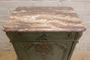 Louis XV style Cabinet in paint wood, France 19th century