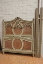 Louis XVI style Bed in paint wood, France 19th century