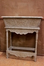 Provencal style Trunk in paint wood, France 1900