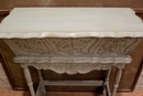 Provencal style Trunk in paint wood, France 1900