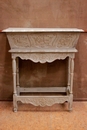 Provencal style Trunk in paint wood, France 1900