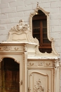 Louis XV style Display cabinet in paint wood, France 19th century