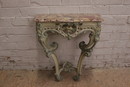 Louis XV style Console in paint wood, France 19th century