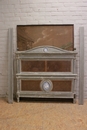 Louis XVI style Bed in paint wood, France 19th century